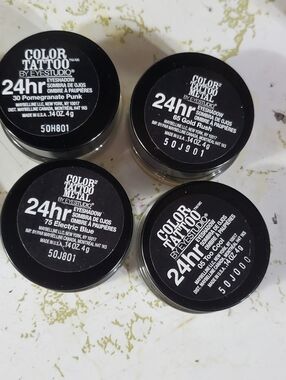 Maybelline Color Tattoo 24hr Cream Eyeshadow Pots